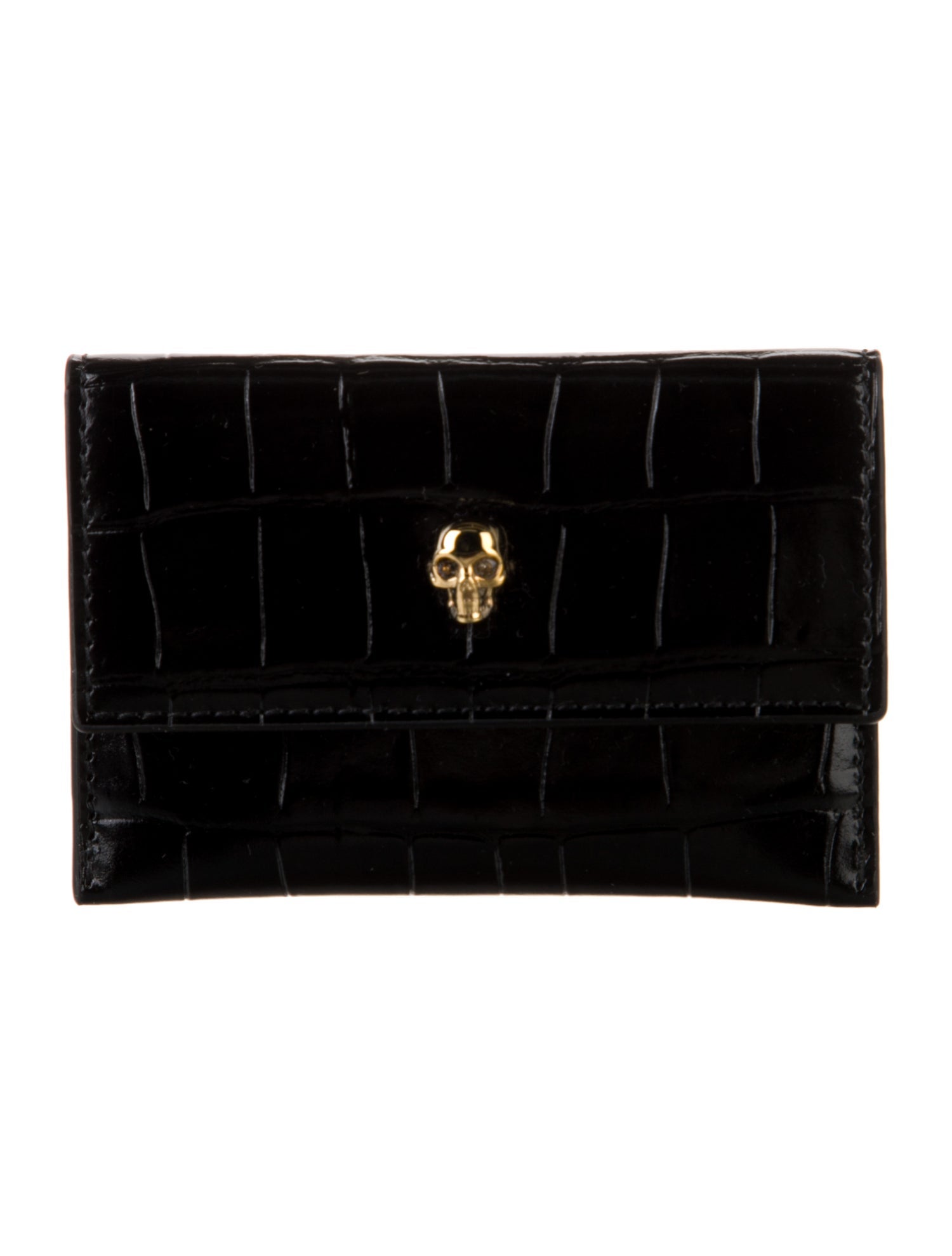 Alexander McQueen Skull Leather Wallet