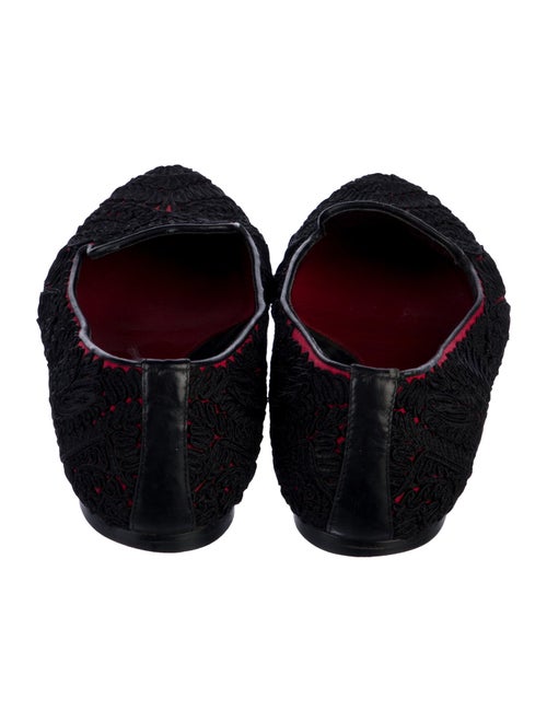 Alexander McQueen Lace Patterned Loafers
