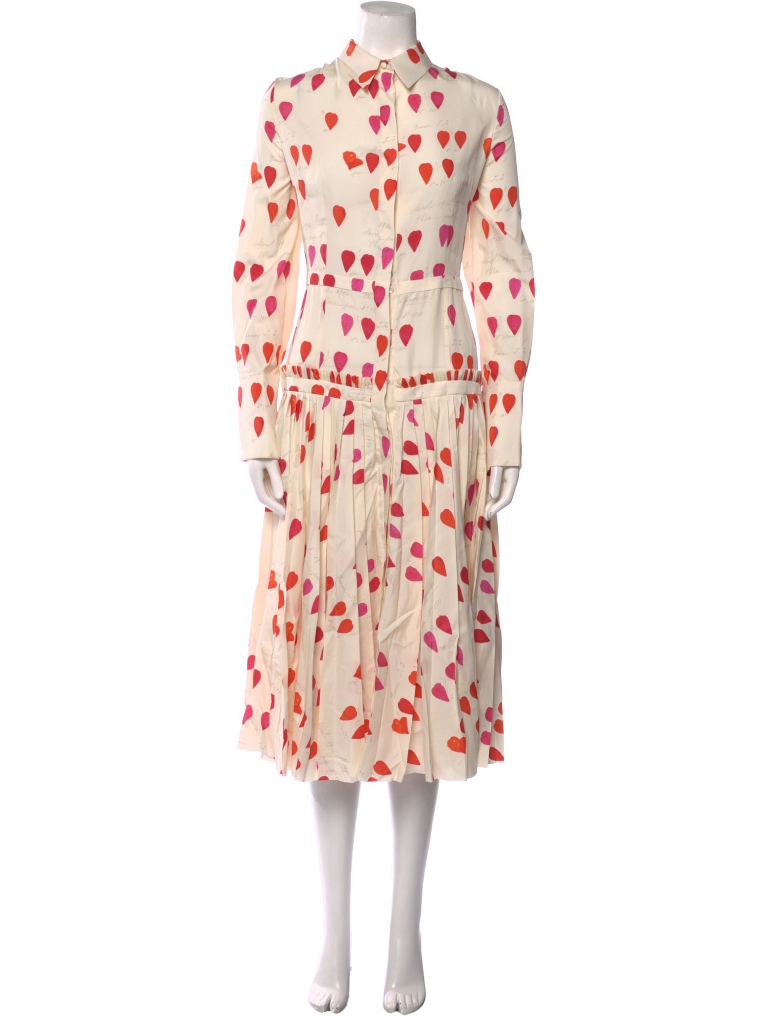 Alexander McQueen Silk Midi Length Dress