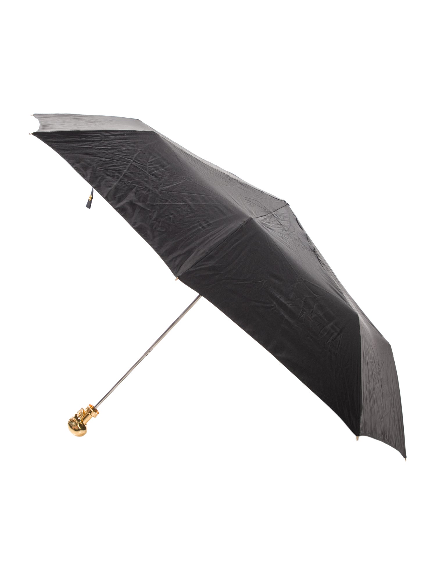 MARC JACOBS THE UMBRELLA 折りたたみ傘 ブラック Marc Jacobs Logo PVC Umbrella - Black Umbrellas, Accessories