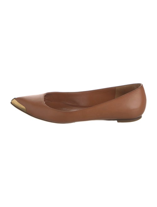 Alexander McQueen Leather Ballet Flats