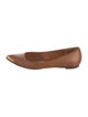Alexander McQueen Leather Ballet Flats