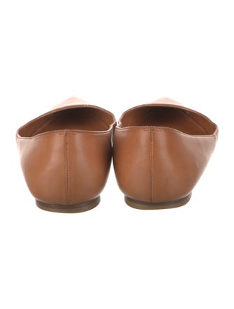 Alexander McQueen Leather Ballet Flats