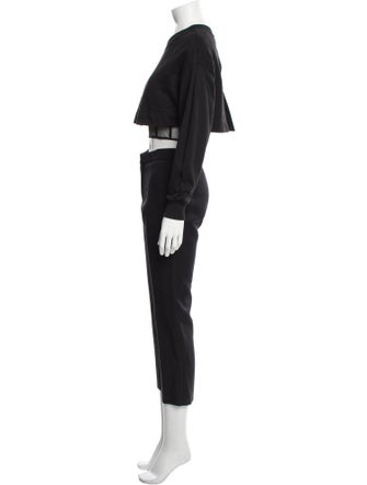 Alexander McQueen Wool Pant Set