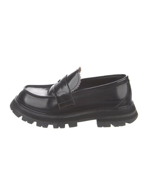 Alexander McQueen Leather Loafers