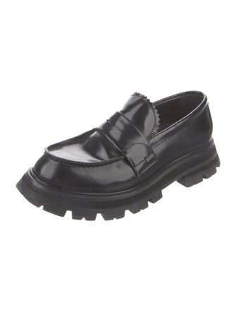 Alexander McQueen Leather Loafers