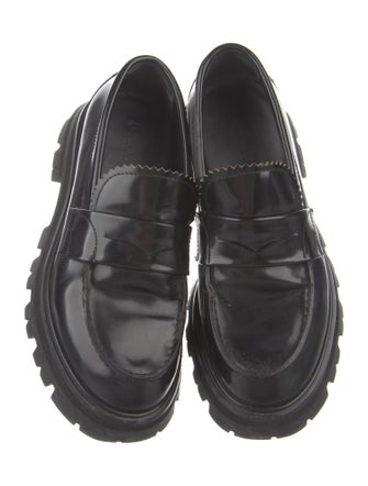 Alexander McQueen Leather Loafers