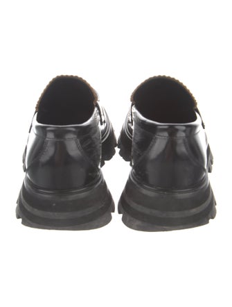 Alexander McQueen Leather Loafers
