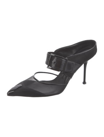 Alexander McQueen Canvas Mules