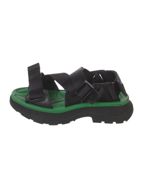 Alexander McQueen Canvas Printed Slides