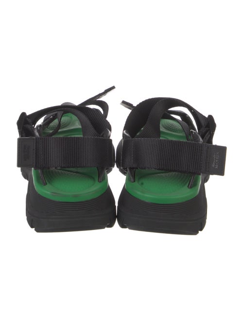 Alexander McQueen Canvas Printed Slides