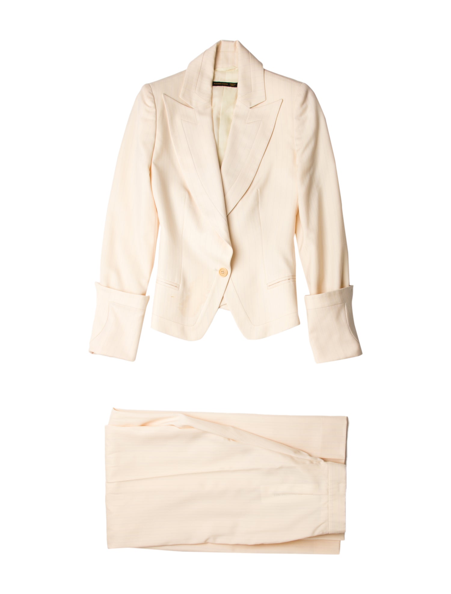 Alexander McQueen Vintage 2000 Pantsuit