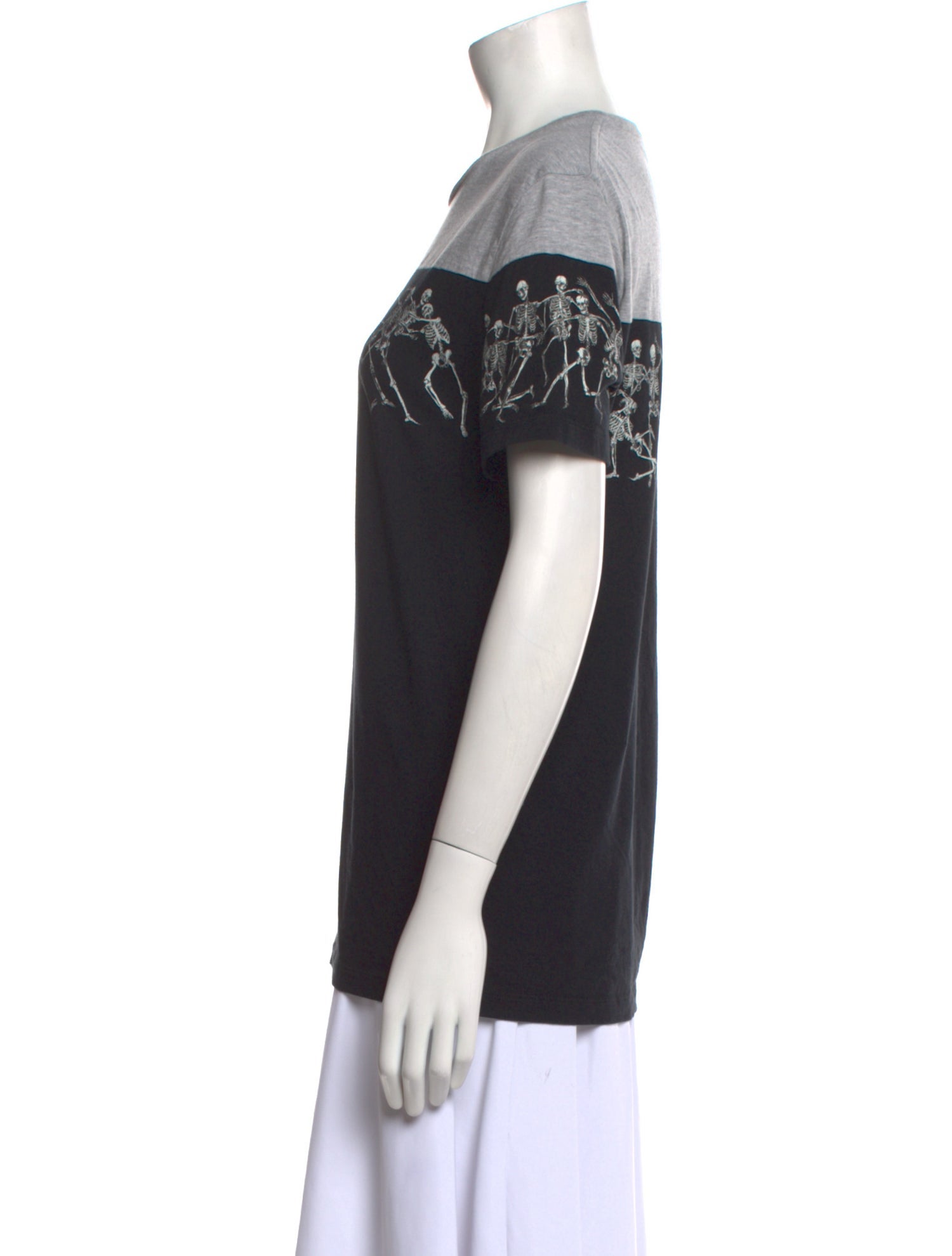 Alexander McQueen Graphic Print Crew Neck T-Shirt