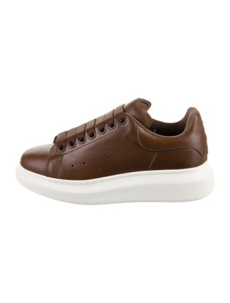 Alexander McQueen Leather Printed Sneakers
