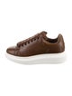 Alexander McQueen Leather Printed Sneakers