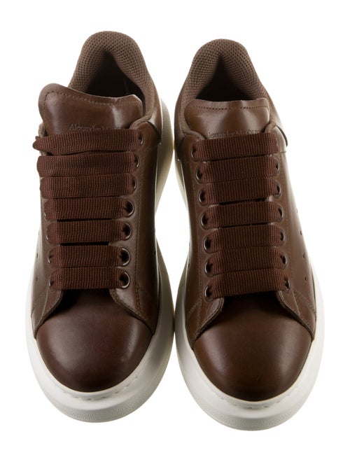 Alexander McQueen Leather Printed Sneakers