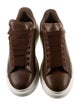 Alexander McQueen Leather Printed Sneakers
