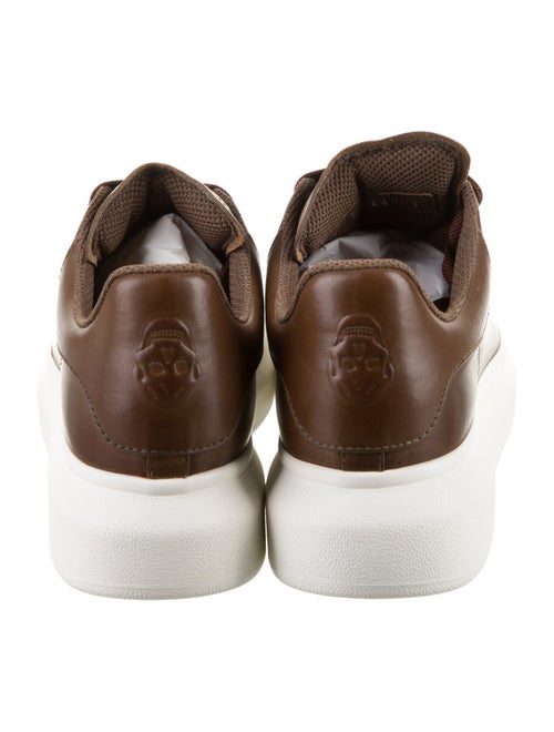 Alexander McQueen Leather Printed Sneakers