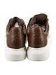 Alexander McQueen Leather Printed Sneakers