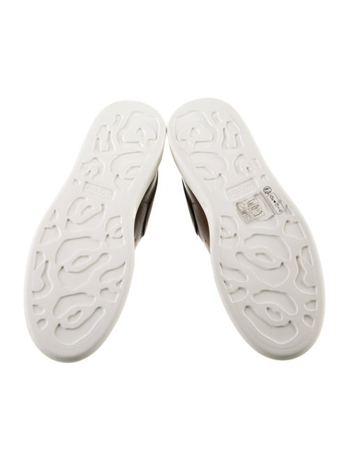 Alexander McQueen Leather Printed Sneakers