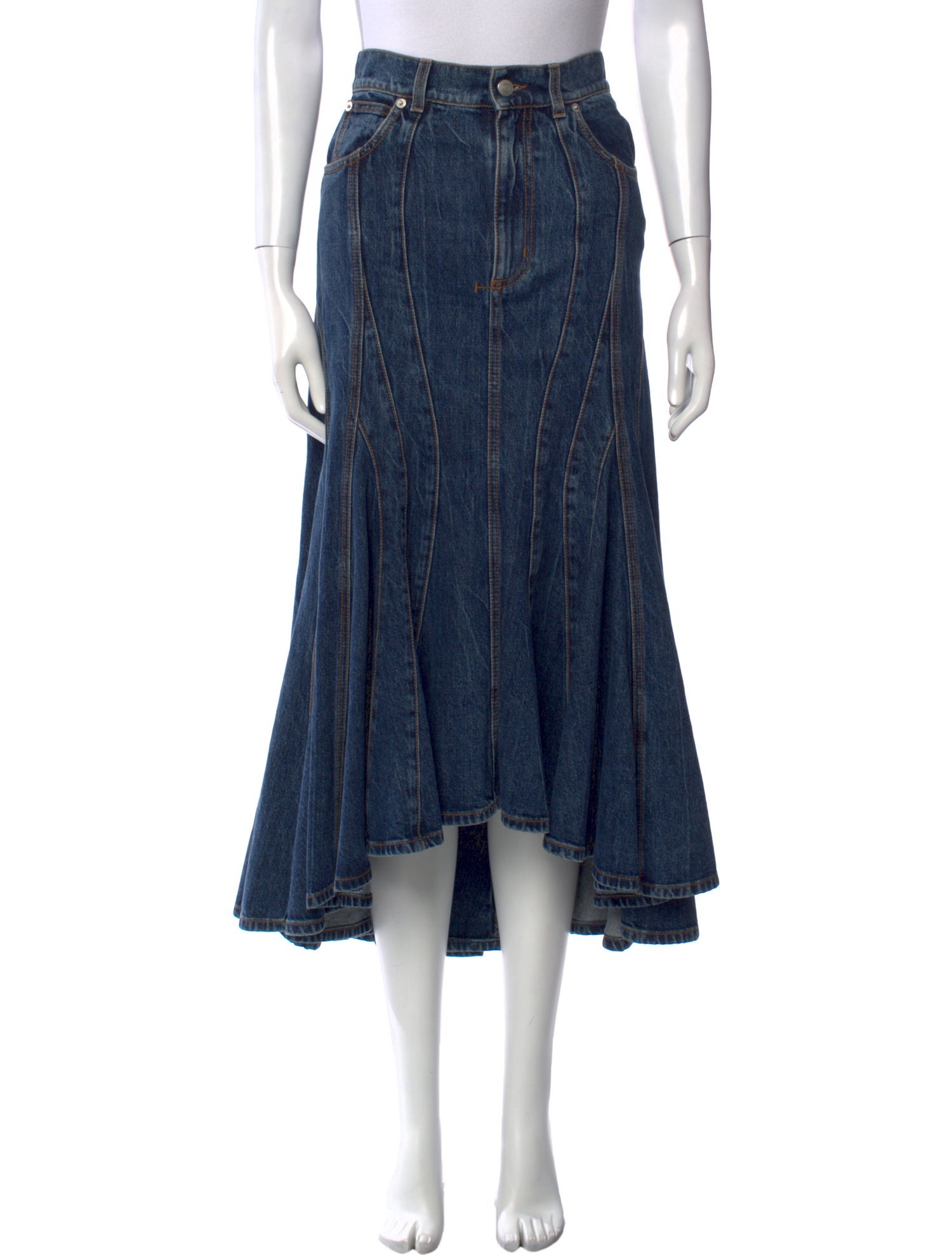 Alexander McQueen 2021 Midi Length Skirt