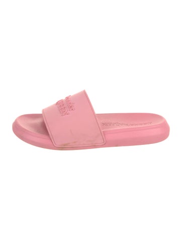 Alexander McQueen Sandals Rubber Slides IT 37 | 7
