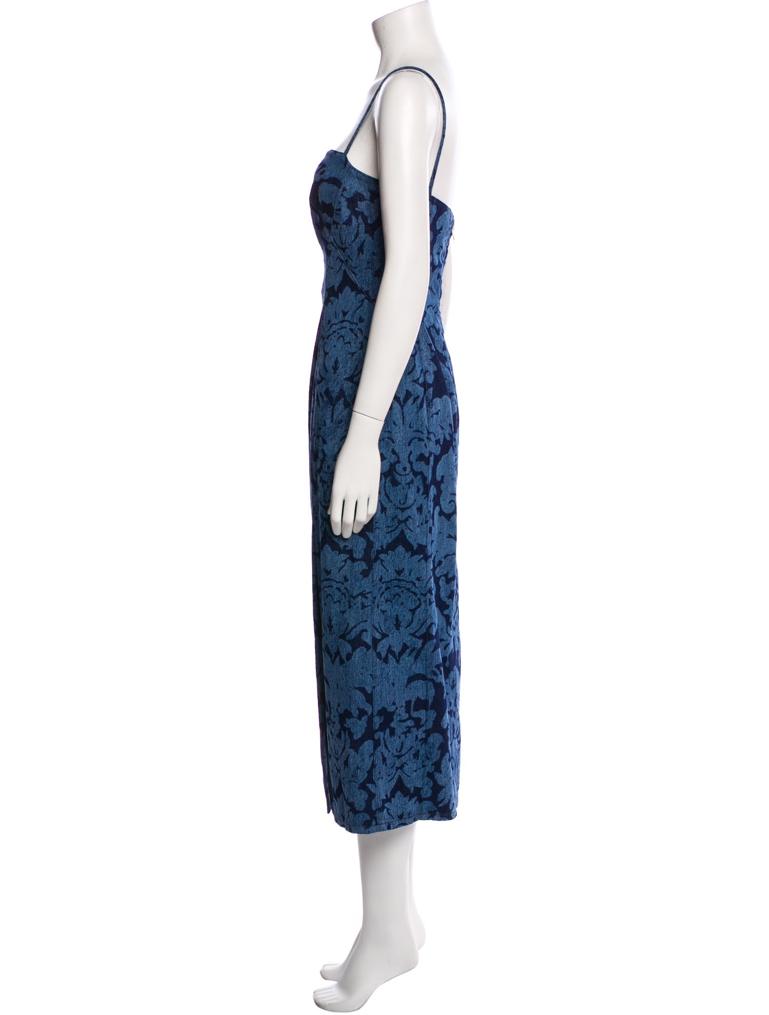 Alexander McQueen Lace Pattern Midi Length Dress w/ Tags