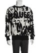 Alexander McQueen Wool Printed Pullover