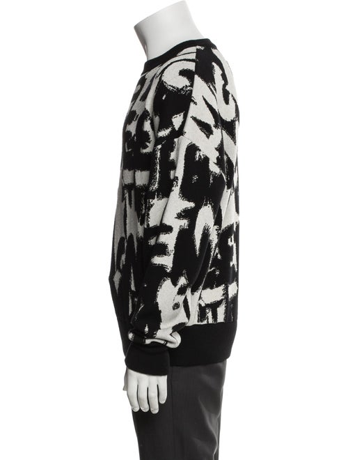 Alexander McQueen Wool Printed Pullover