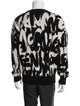 Alexander McQueen Wool Printed Pullover