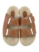 Alexander McQueen Leather Slides