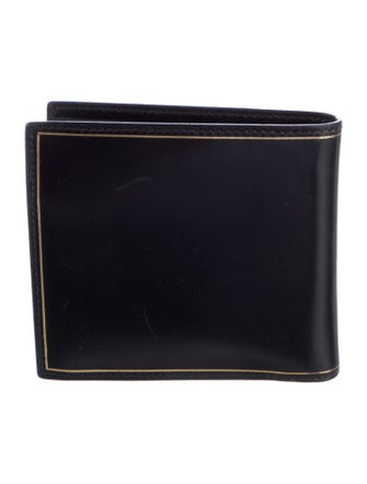 Alexander McQueen Leather Graphic Print Wallet