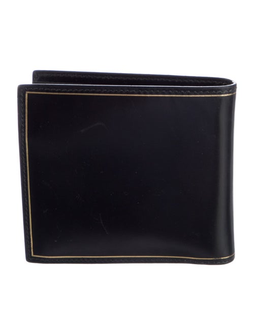 Alexander McQueen Leather Graphic Print Wallet