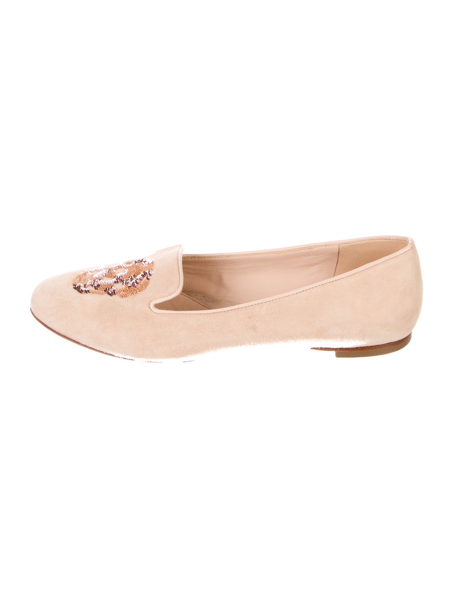 Alexander McQueen Skull Suede Loafers