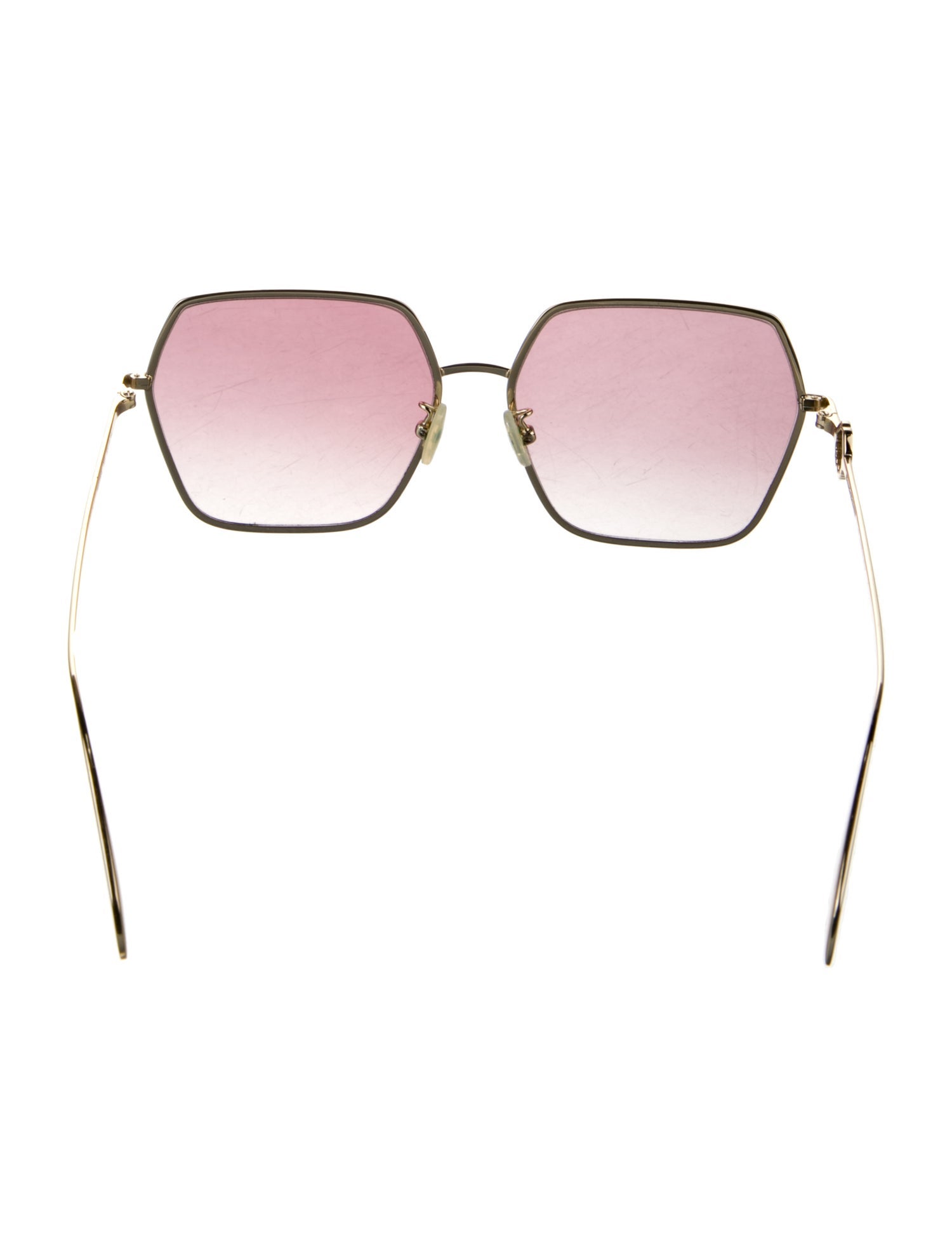 Alexander McQueen Square Gradient Sunglasses