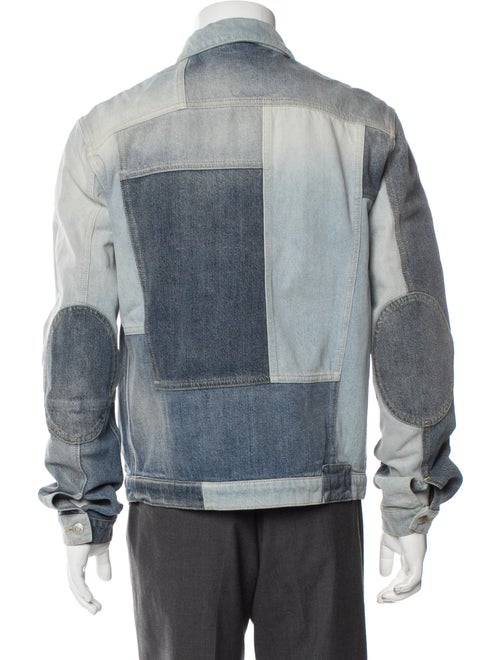 Alexander McQueen 2022 Printed Denim Jacket