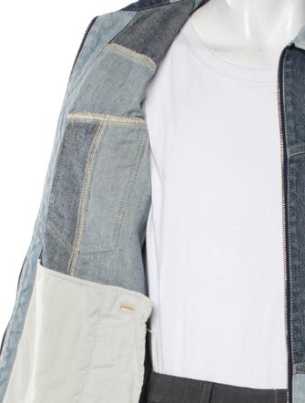 Alexander McQueen 2022 Printed Denim Jacket