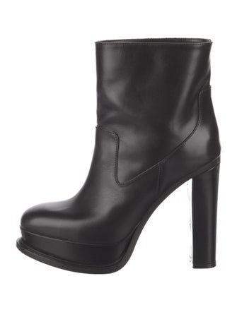 Alexander McQueen Leather Boots