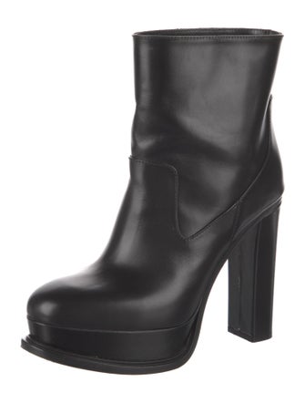 Alexander McQueen Leather Boots