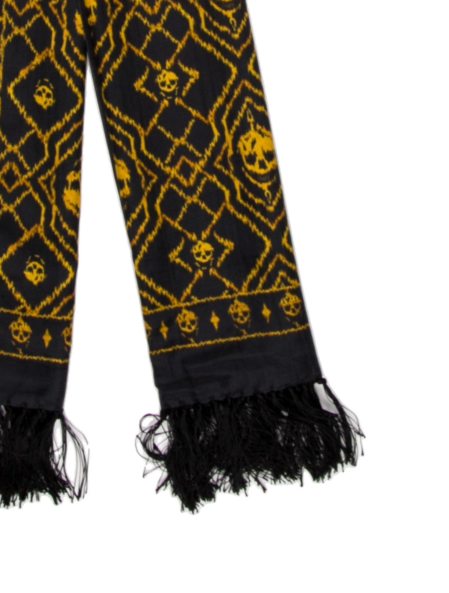 Alexander McQueen Silk Printed Scarf