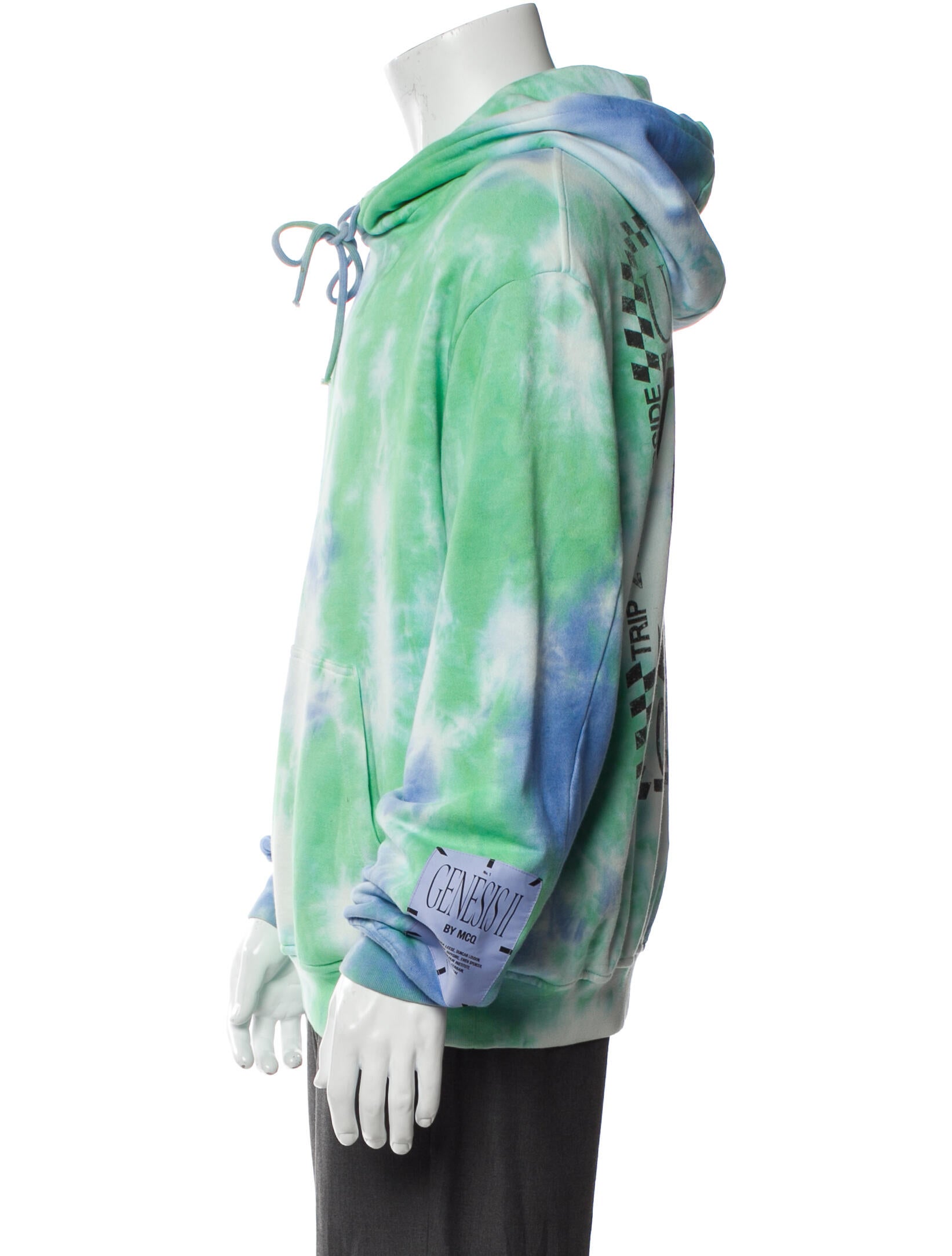 McQ Alexander McQueen 2020 Tie-Dye Print Hoodie