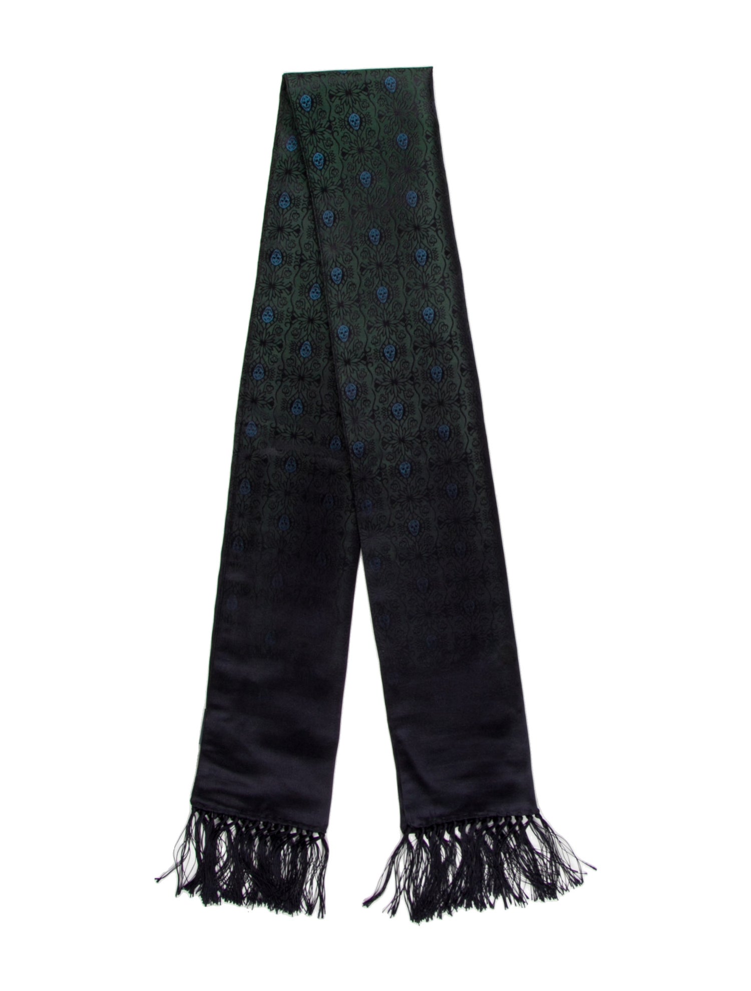 Alexander McQueen Silk Printed Scarf