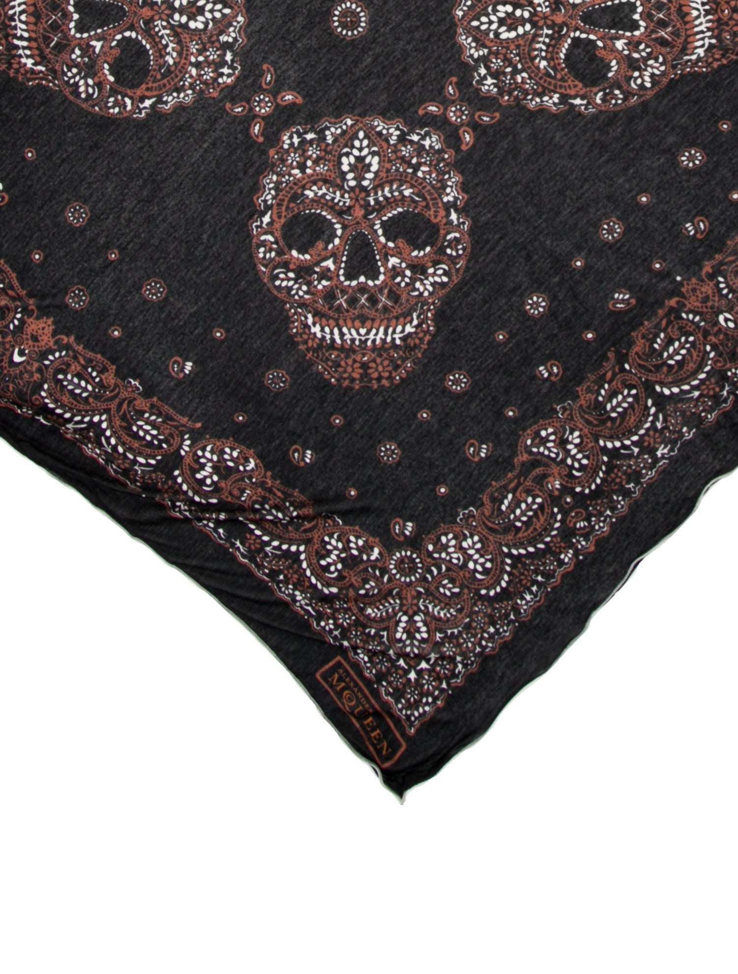 Alexander McQueen Paisley Print Scarf