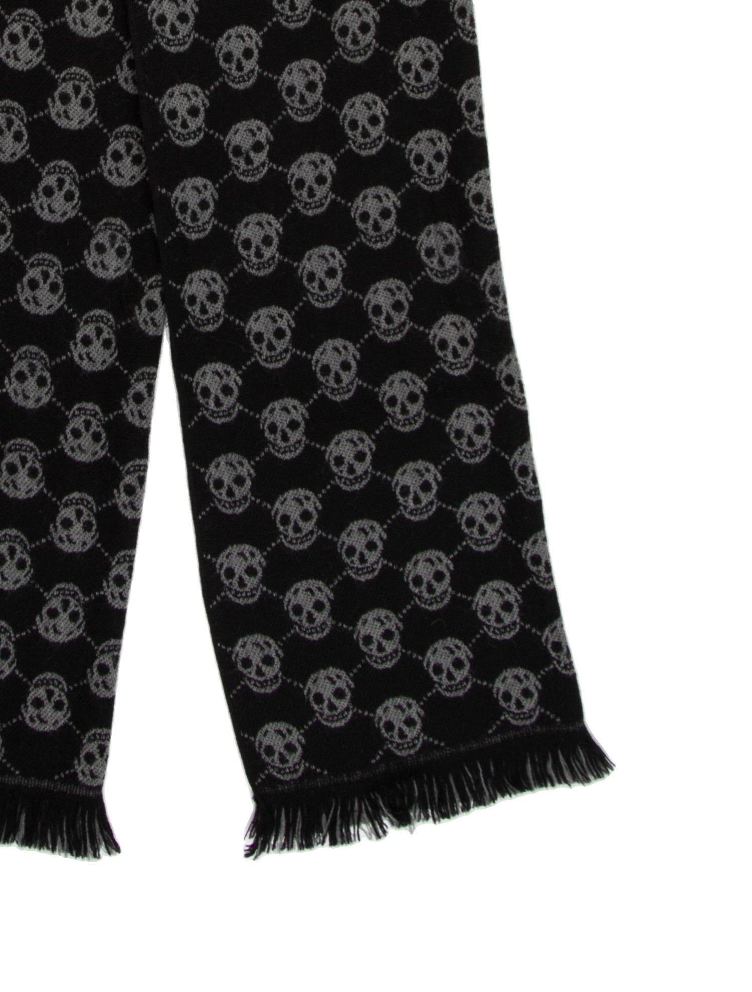 Alexander McQueen Wool Printed Scarf