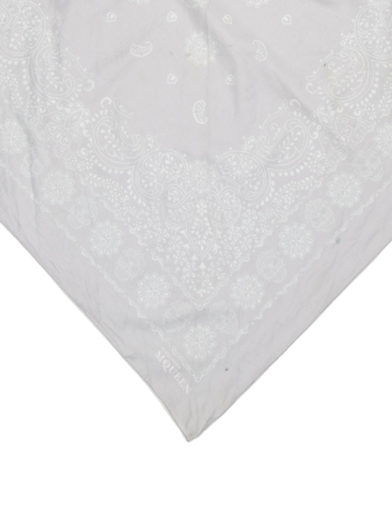 Alexander McQueen Paisley Print Scarf