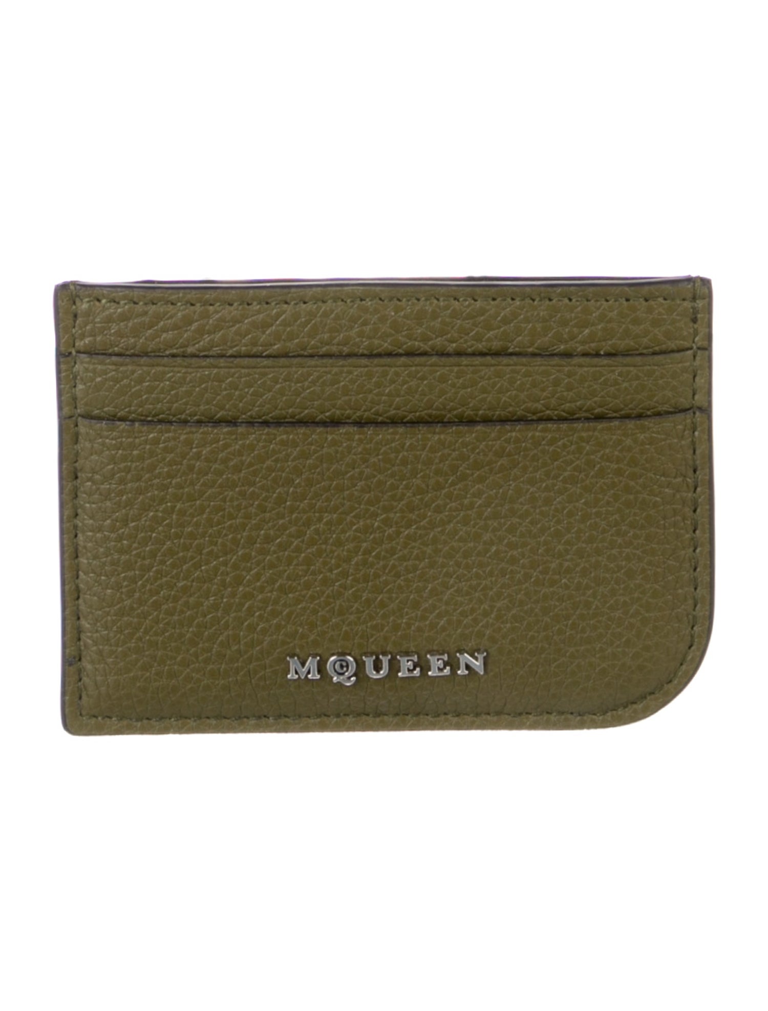 Alexander McQueen Leather Card Holder