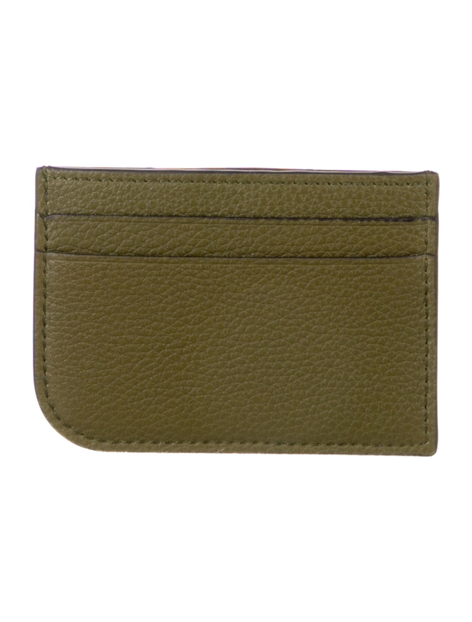 Alexander McQueen Leather Card Holder