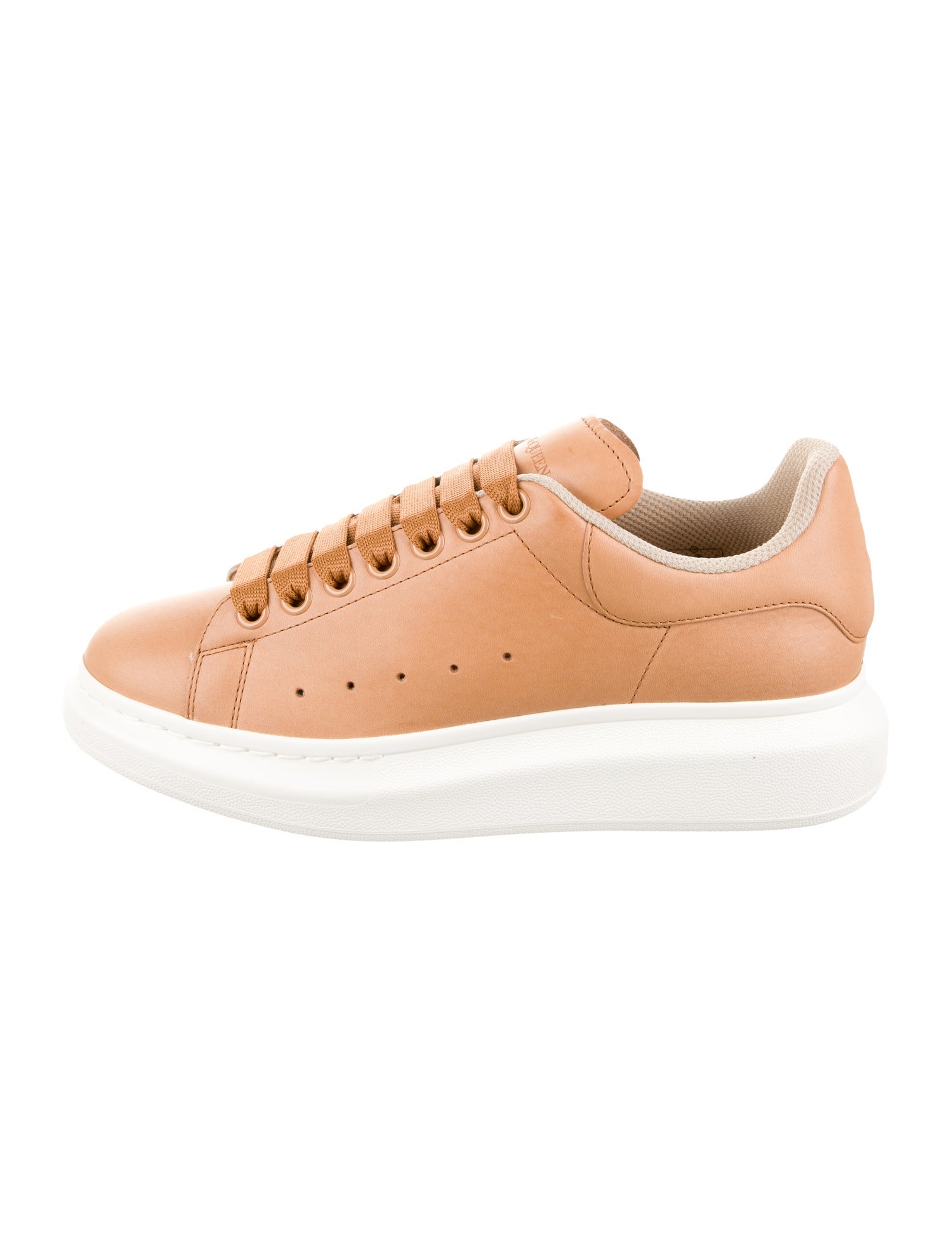 Alexander McQueen Leather Chunky Sneakers
