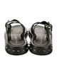 Alexander McQueen Leather Studded Accents Slides