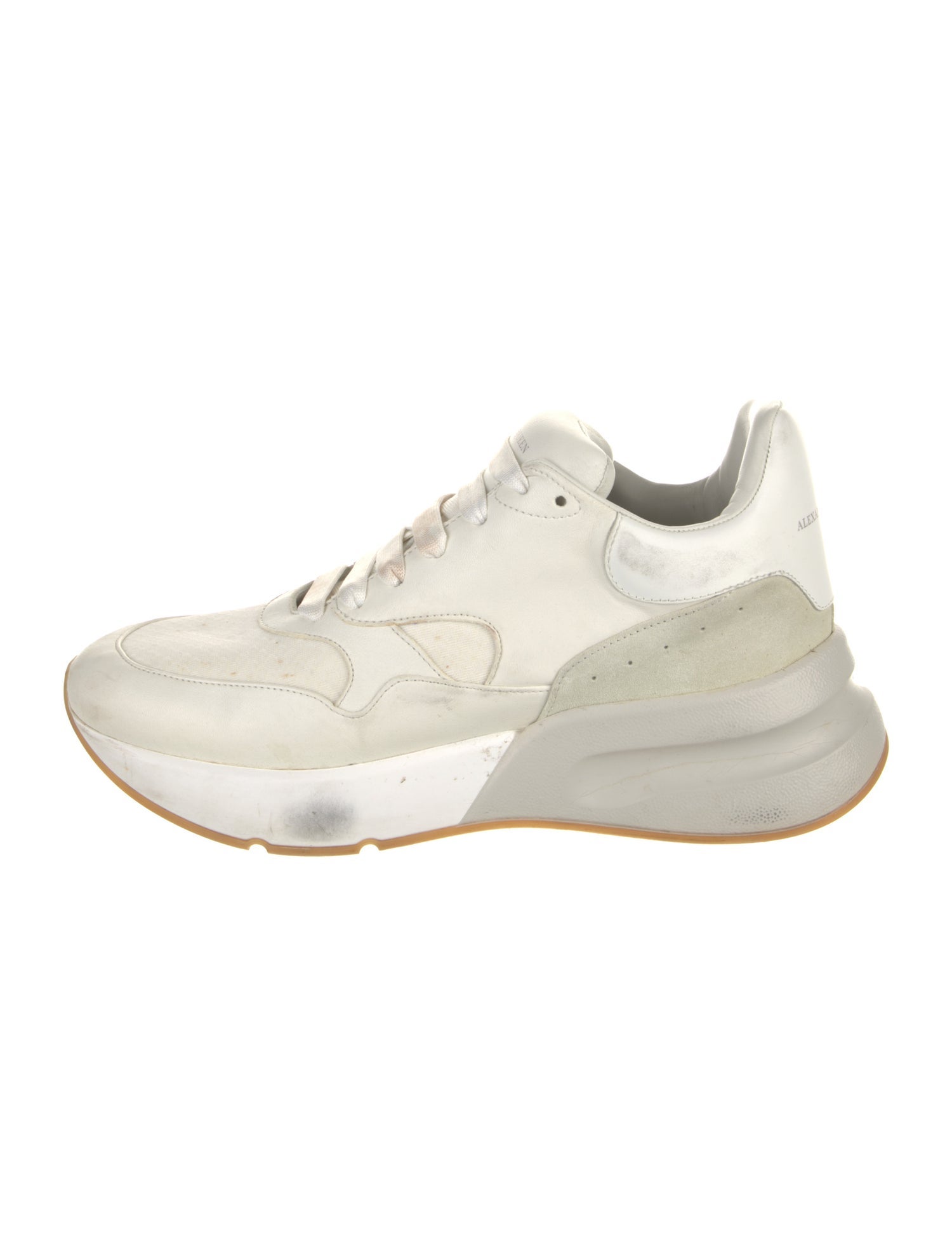 Alexander McQueen Leather Athletic Sneakers